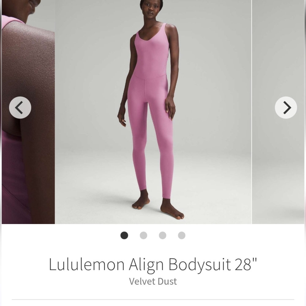 NWT 🍋Lululemon Align Bodysuit 28" Size 2